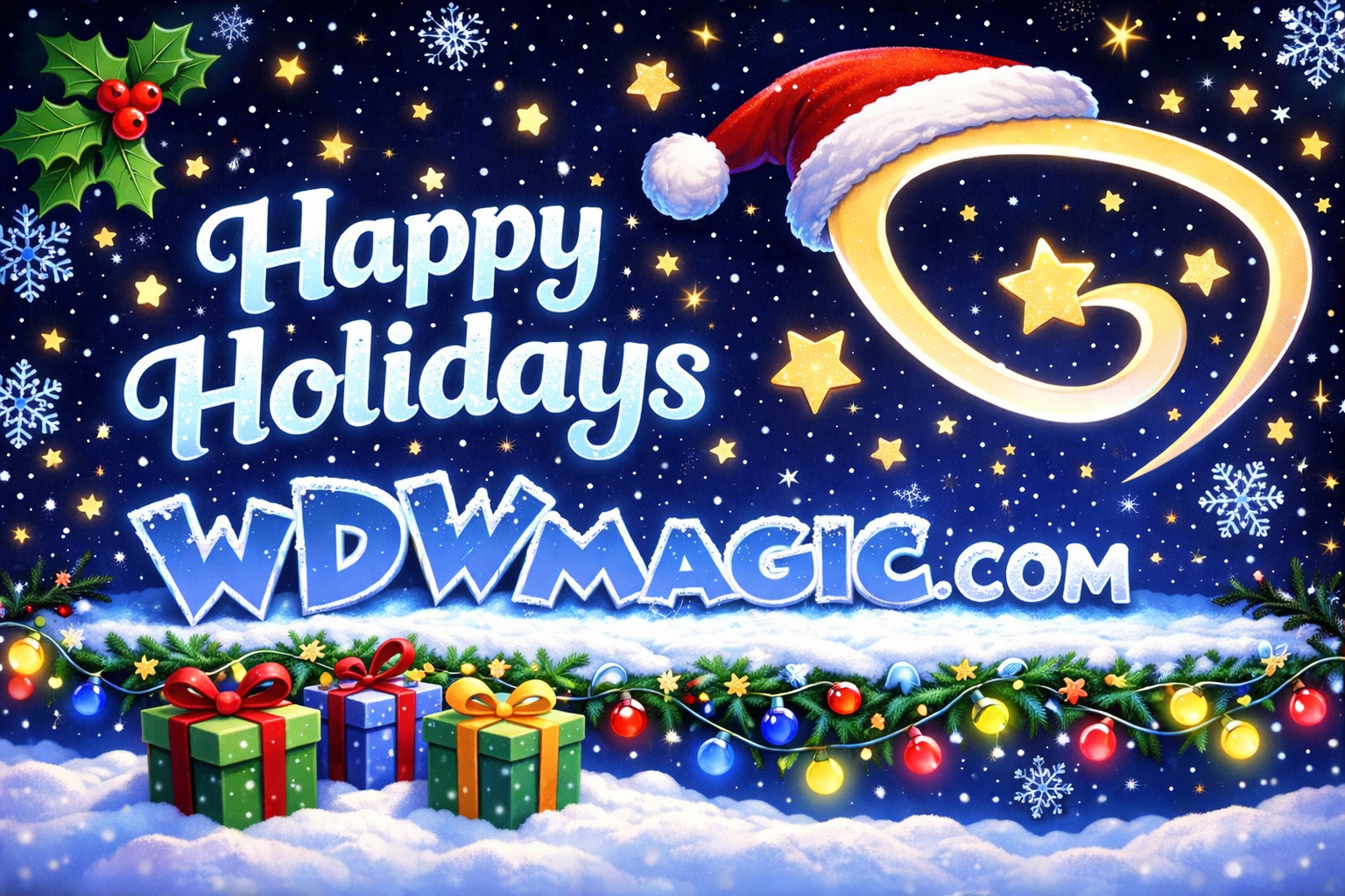 Happy Holidays from WDWMAGIC