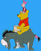 pooh piglett & eeyore.gif