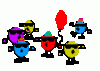 smiley group dancing.gif