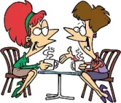 Image result for Women Talking cartoon