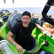 James Cameron in a sub