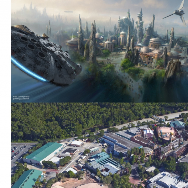 Star Wars Land Compare