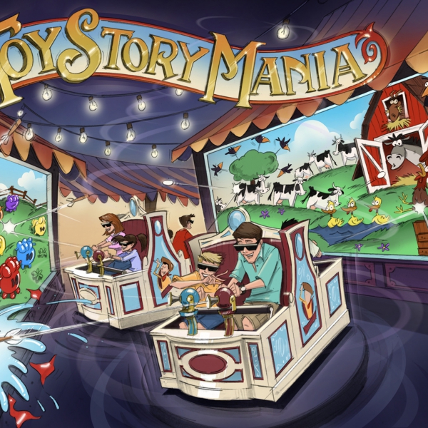 Toy Story Midway Mania Concept Art