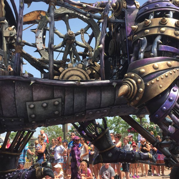 The Spinning Wheel on Dragon Maleficent