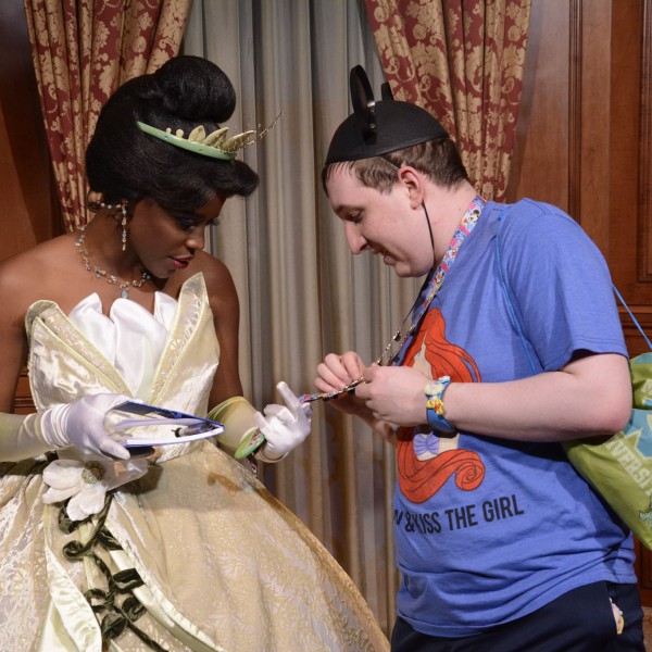 Meeting Princess Tiana