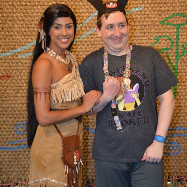 Meeting Pocahontas