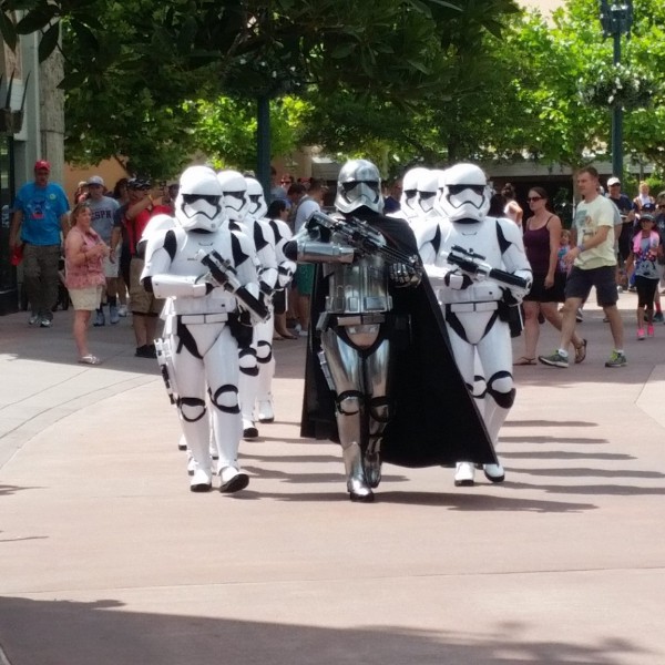 Captain Phasma and the First Order Troopers