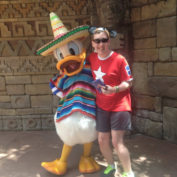 Me and Donald Duck