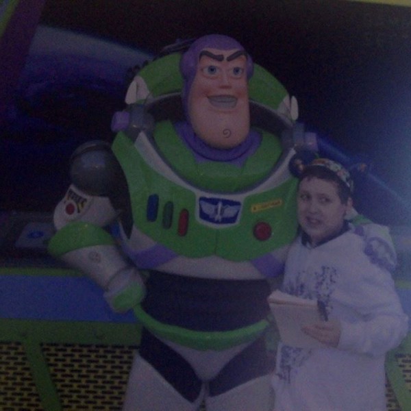 Me with Buzz Lightyear(2010)