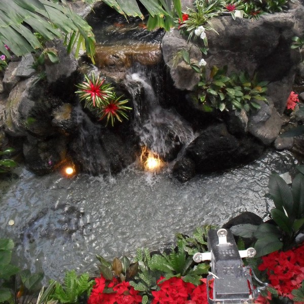 Polynessian Lobby Fountain