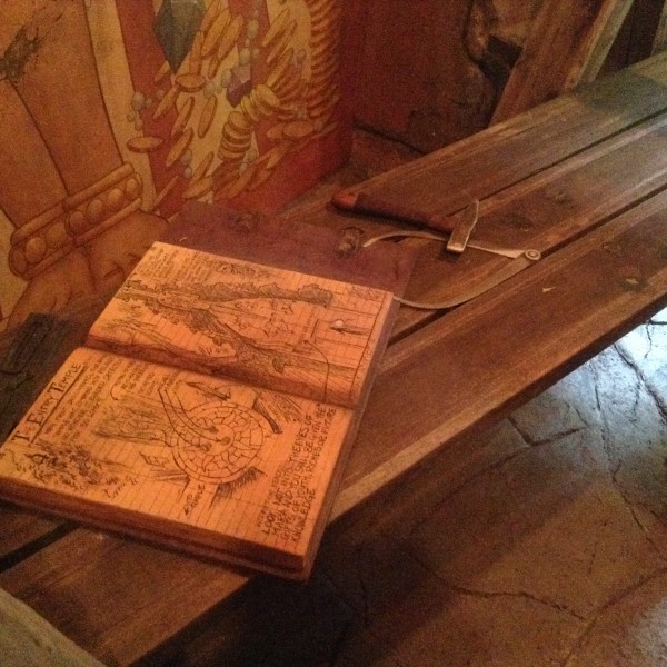 Missing 'note' on workbench - 'Indiana Jones Adventure'