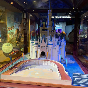 Magic Kingdom's Cinderella Castle model
