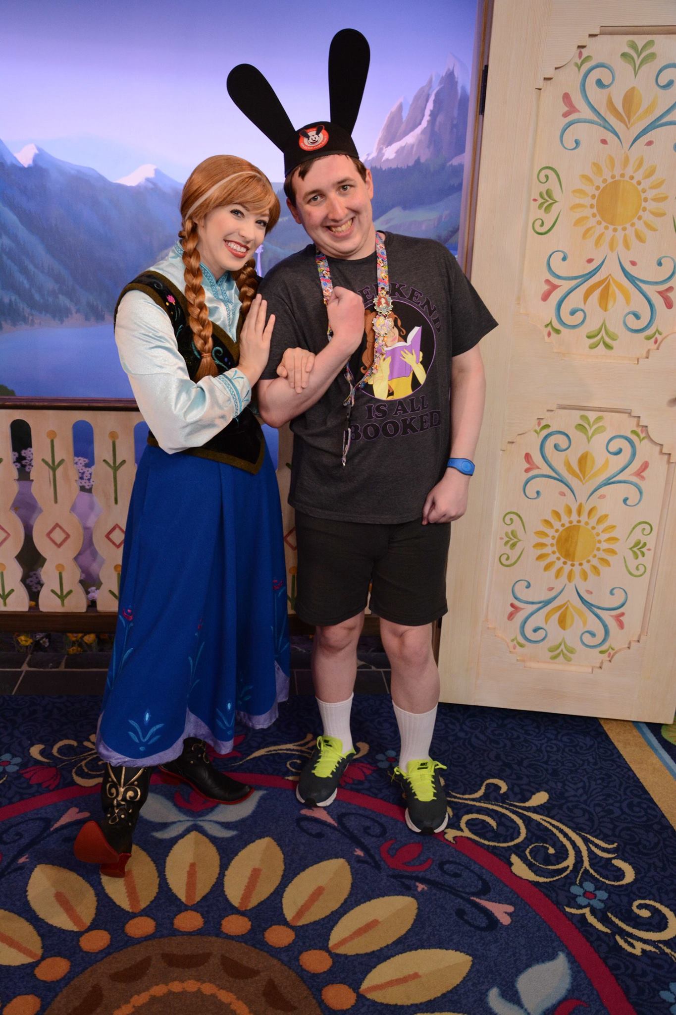 Anna's Holding my Arm