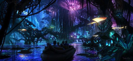 Avatarland boat ride