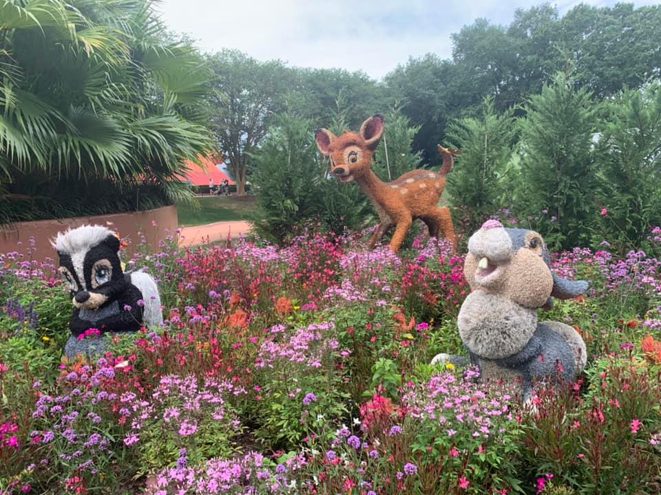 Bambi and Friends Topiary