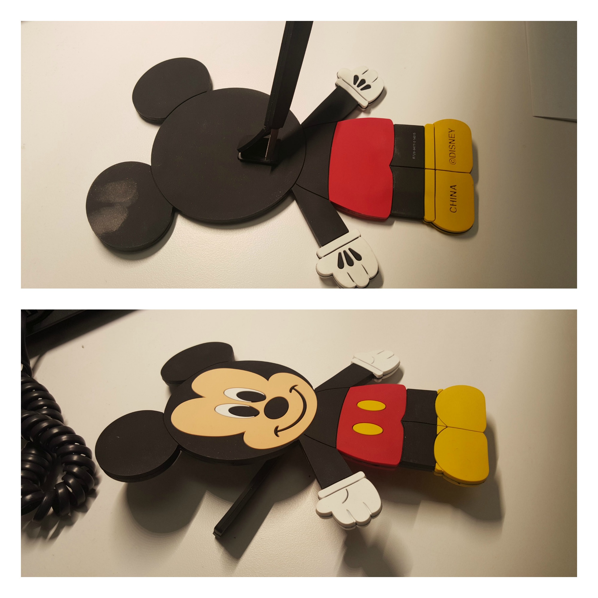 Brokenmickeyphoneholder