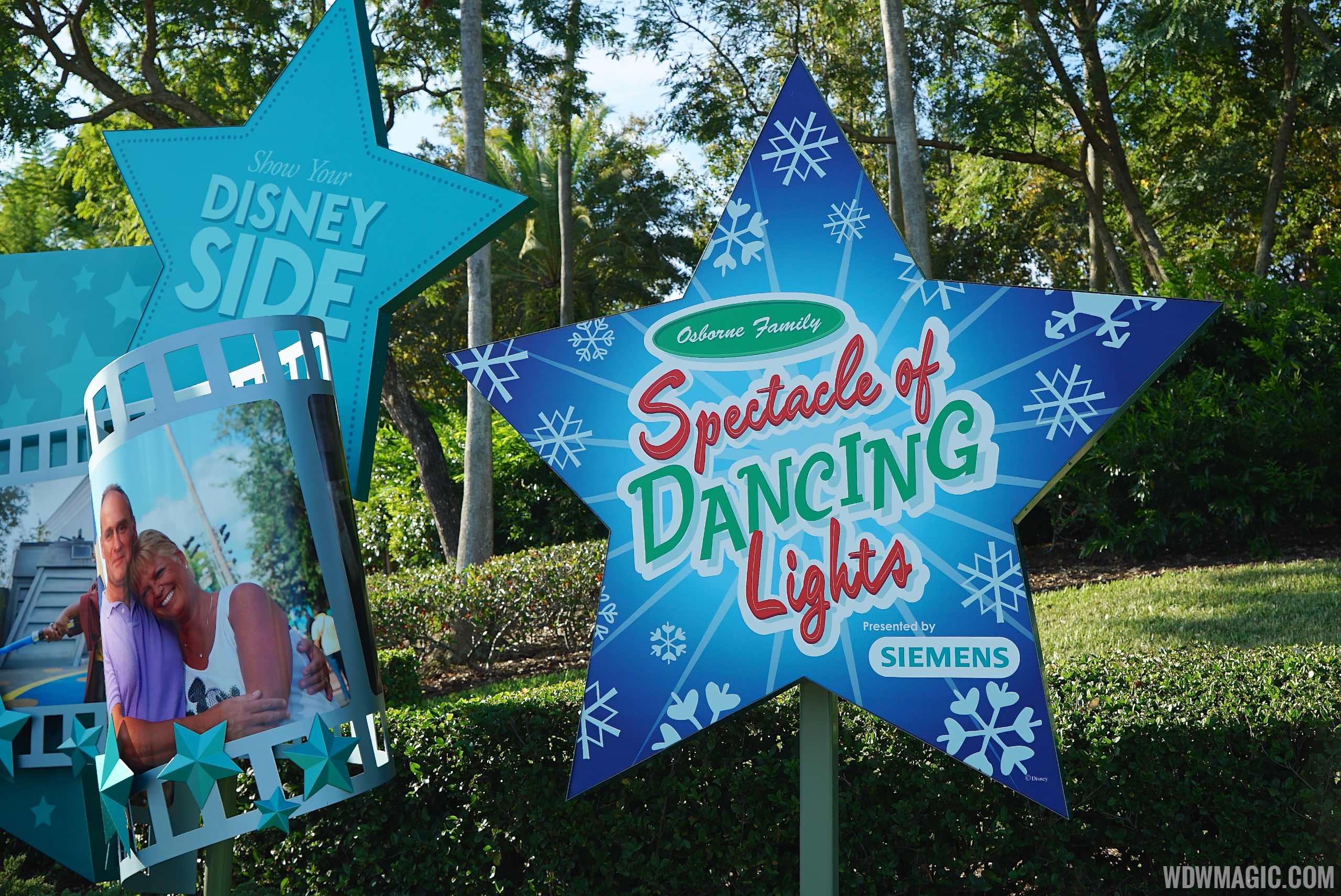 Disney's Hollywood Studios holiday decorations