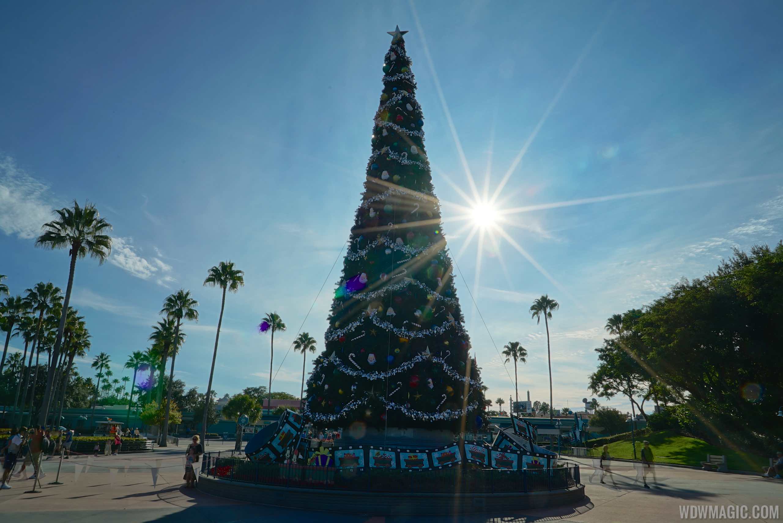Disney's Hollywood Studios holiday decorations