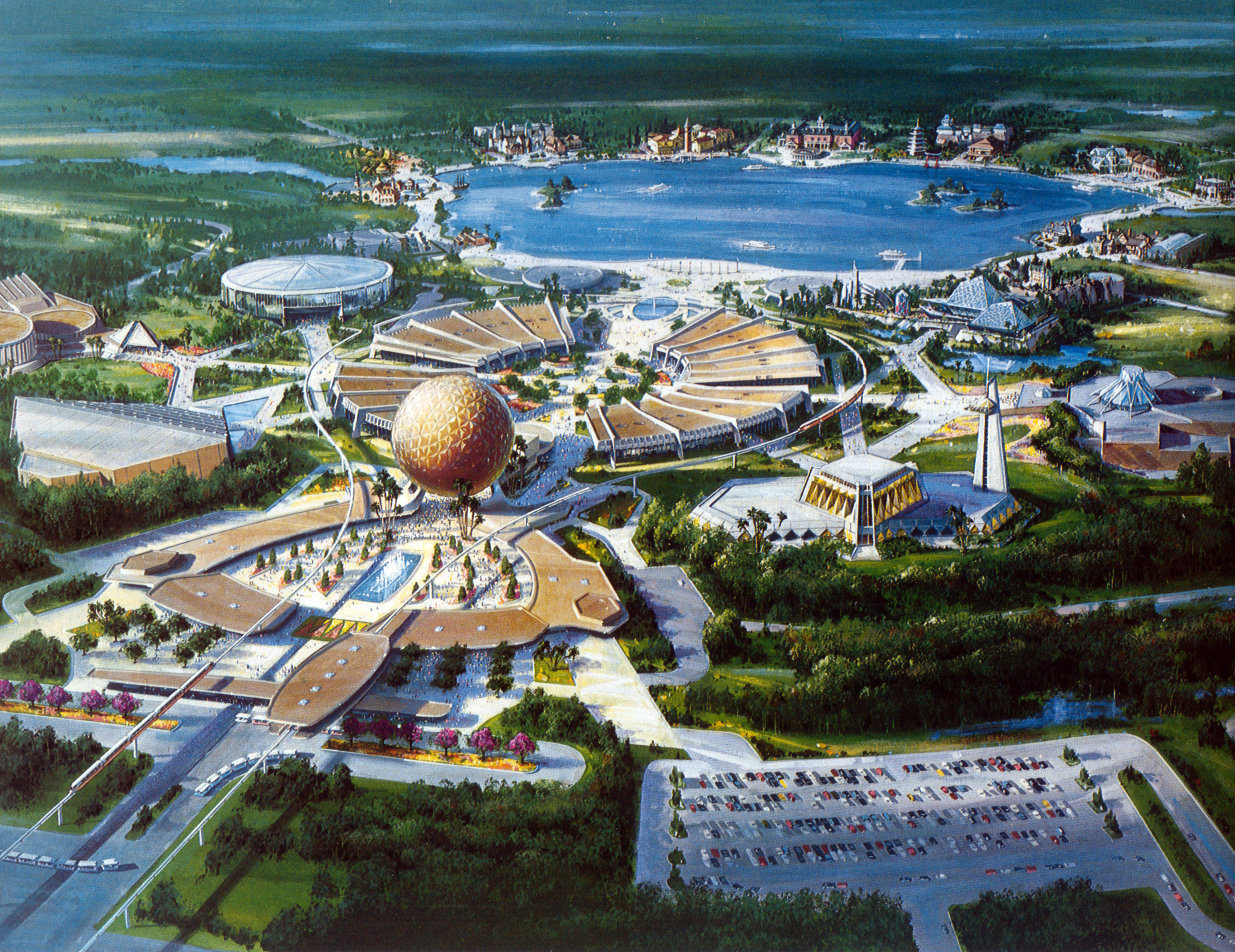 Epcot Concept Art