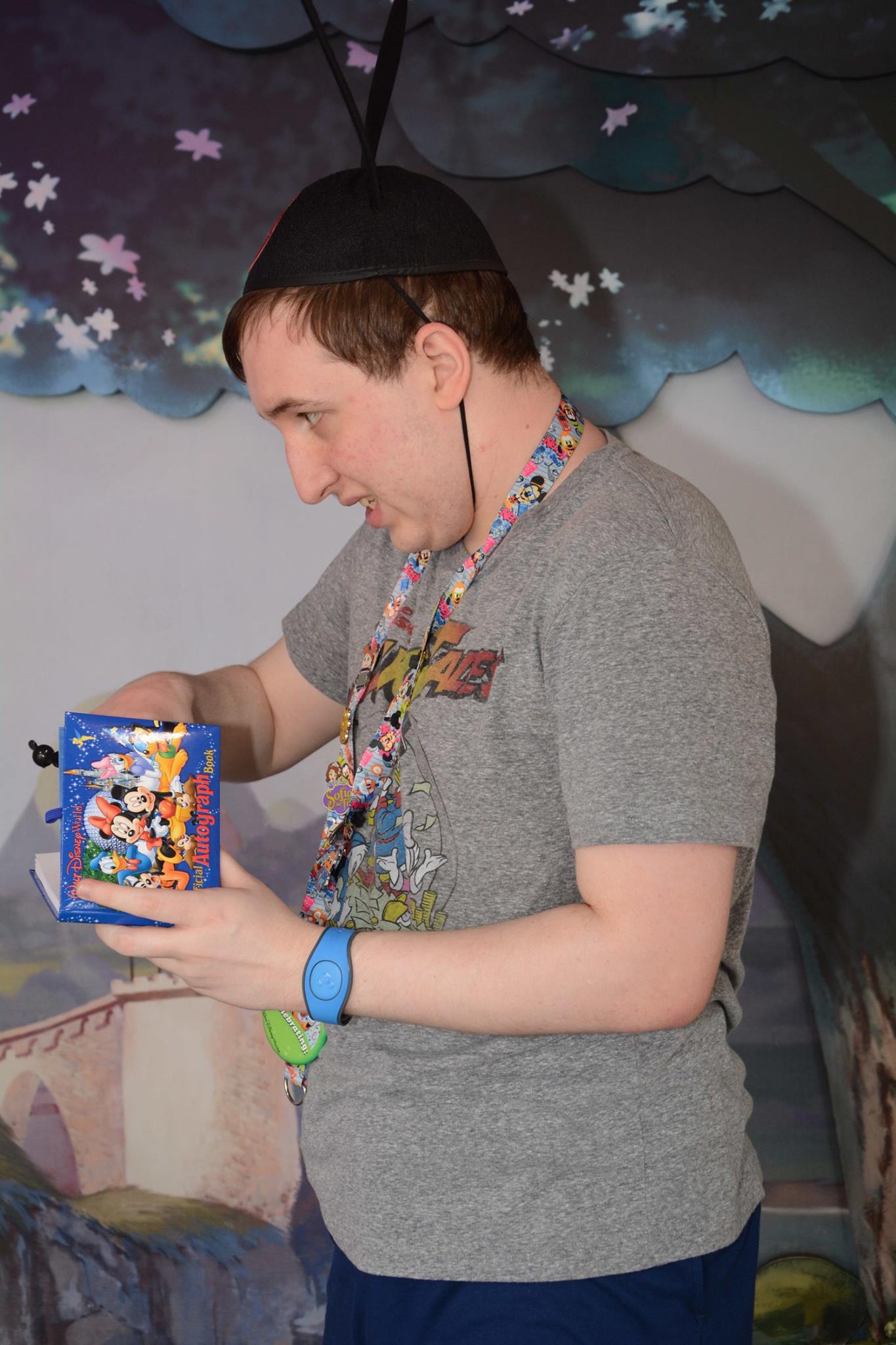 Getting my Autograph Book Ready for Sofia