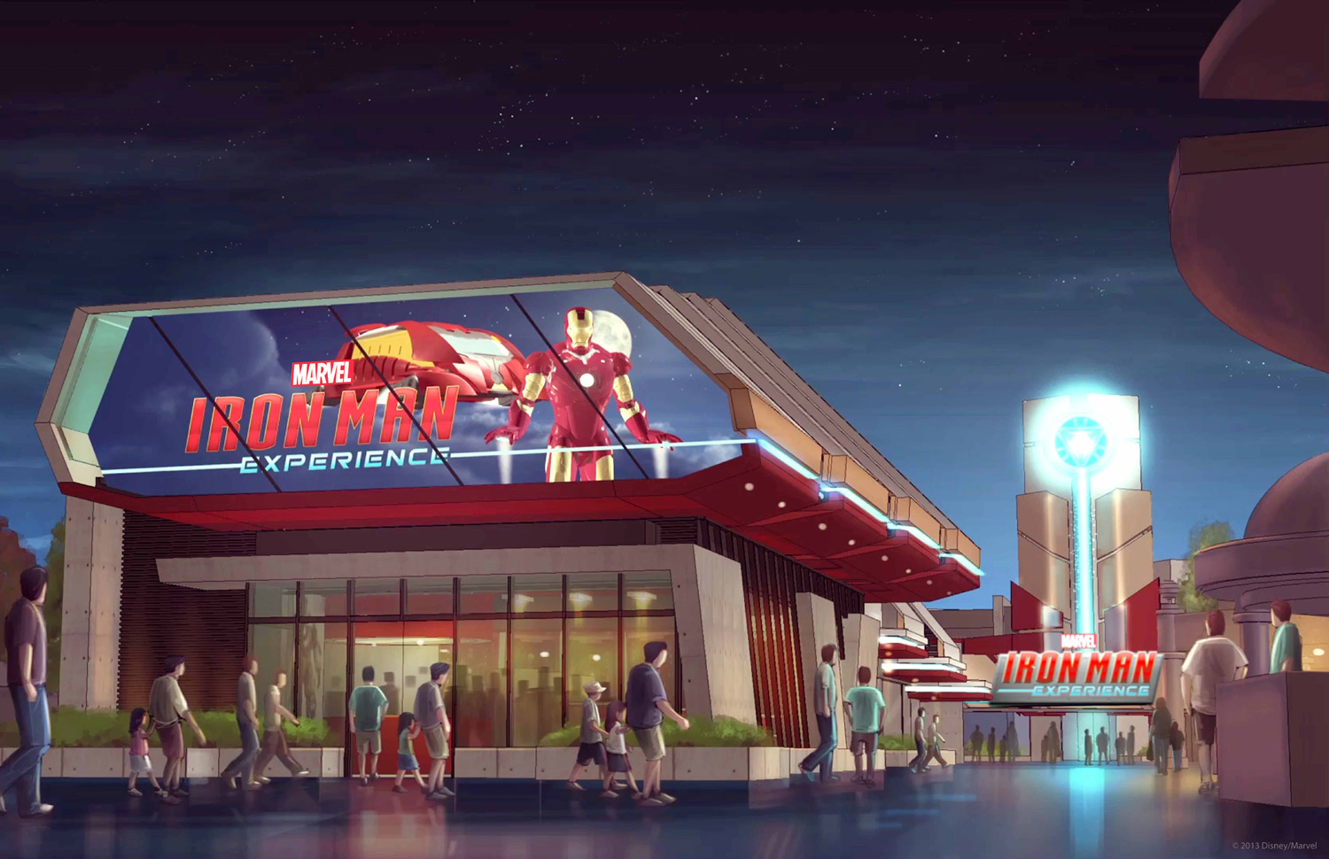 Iron Man Experience Concept Art