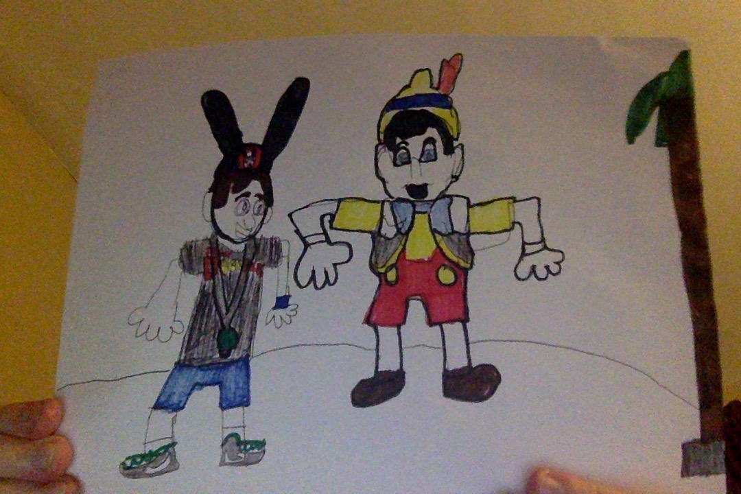 Me with Pinocchio at CharacterPalooza(May 31st, 2017)