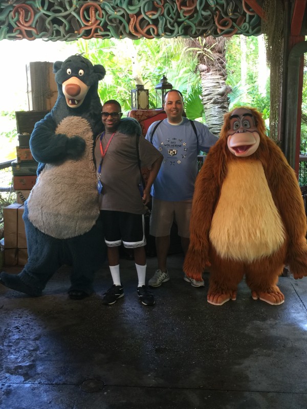 Meeting Baloo And King Louie (April 2 2015)