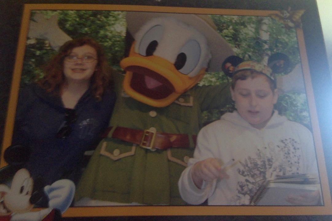 Meeting Donald Duck