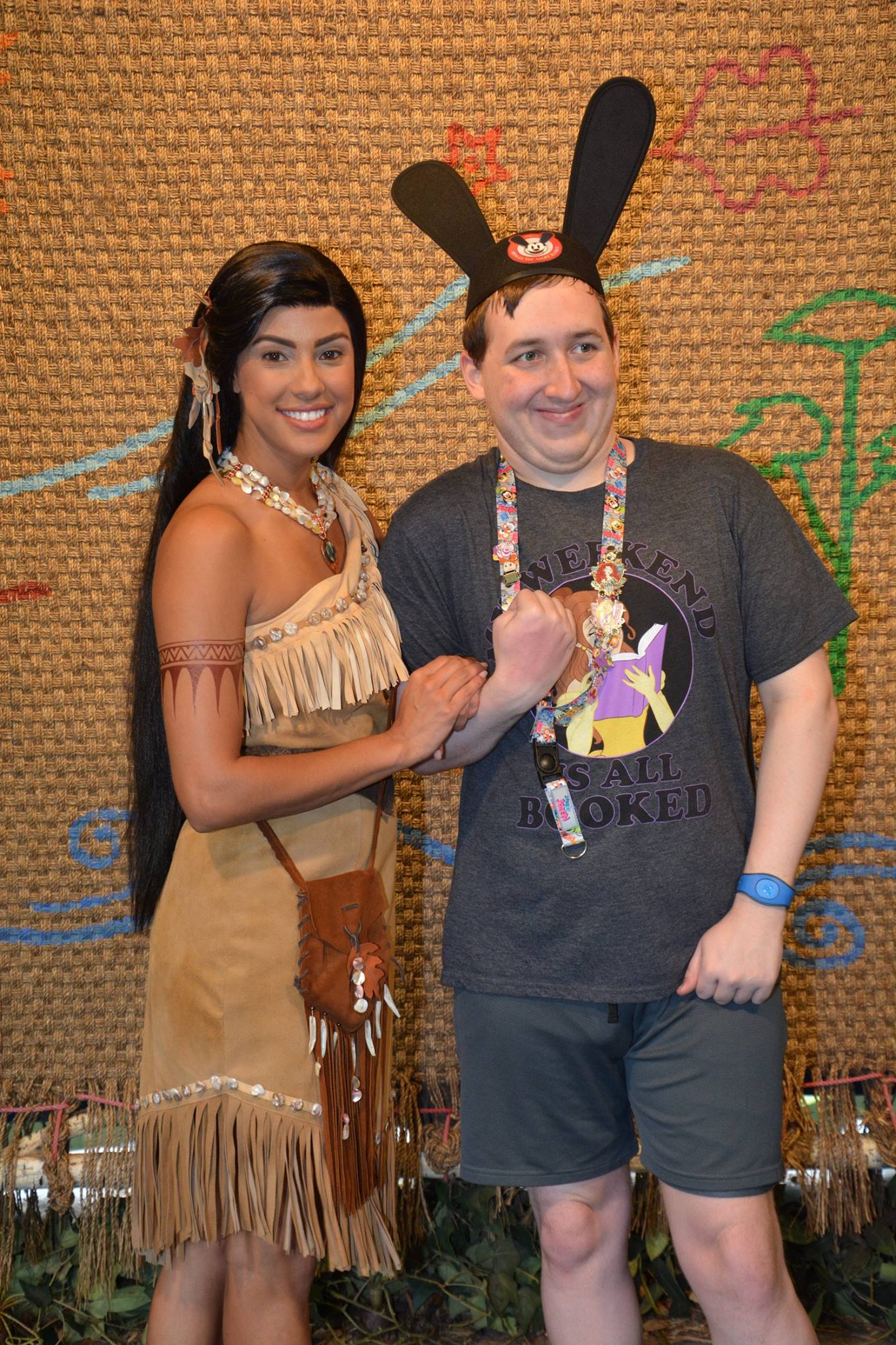 Meeting Pocahontas