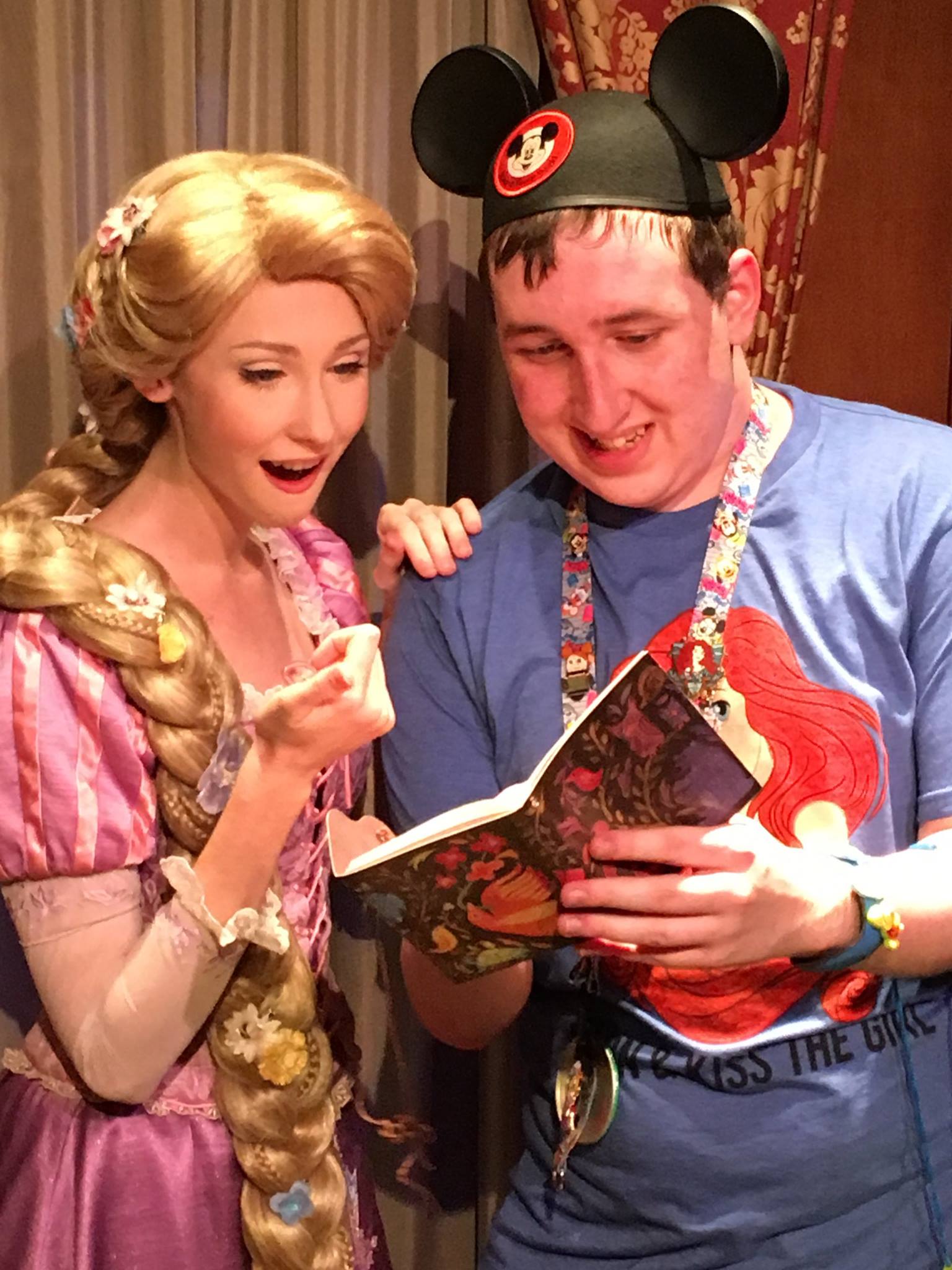 Rapunzel's Reaction of Seeing Maximus