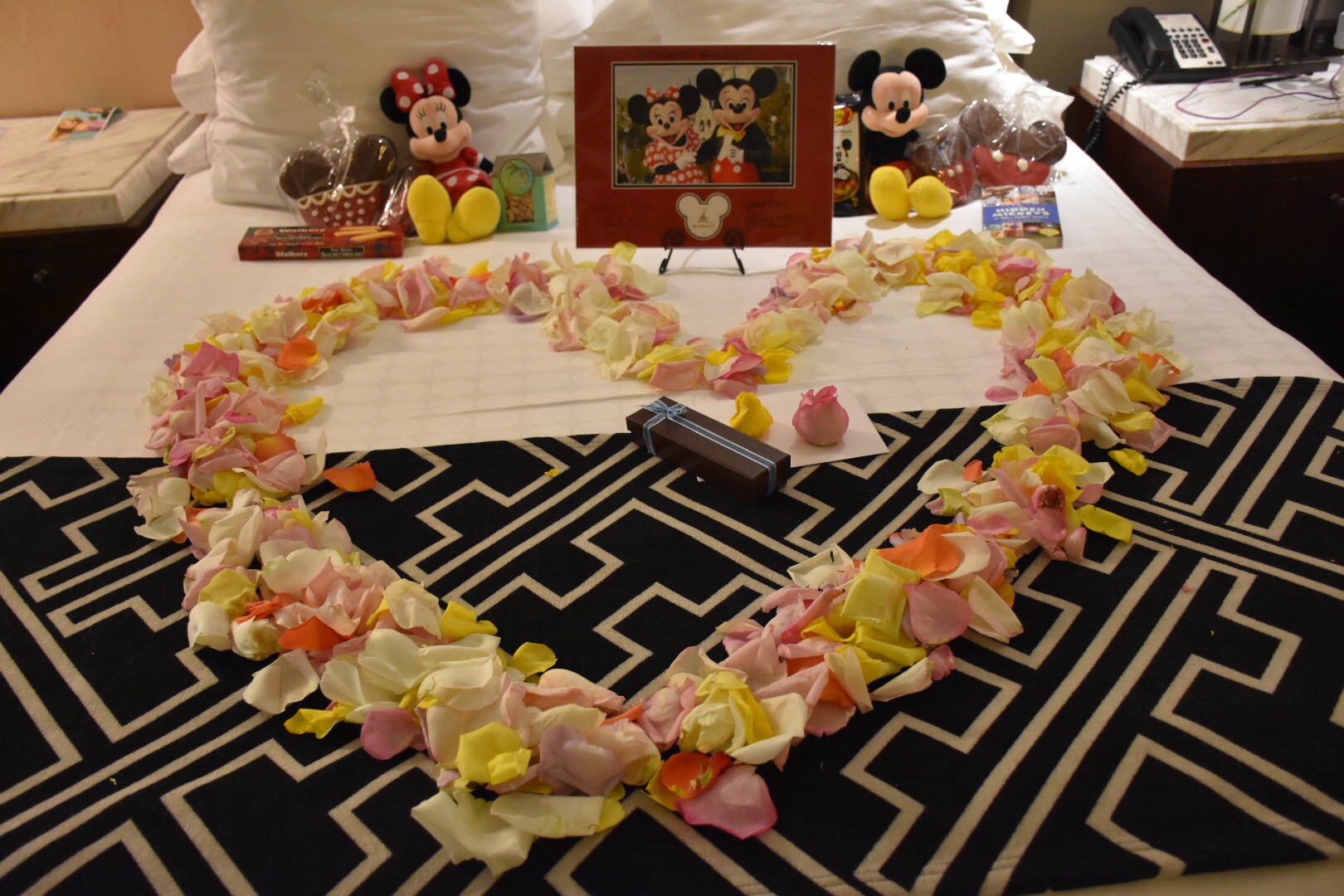 Romance with Rose Petals