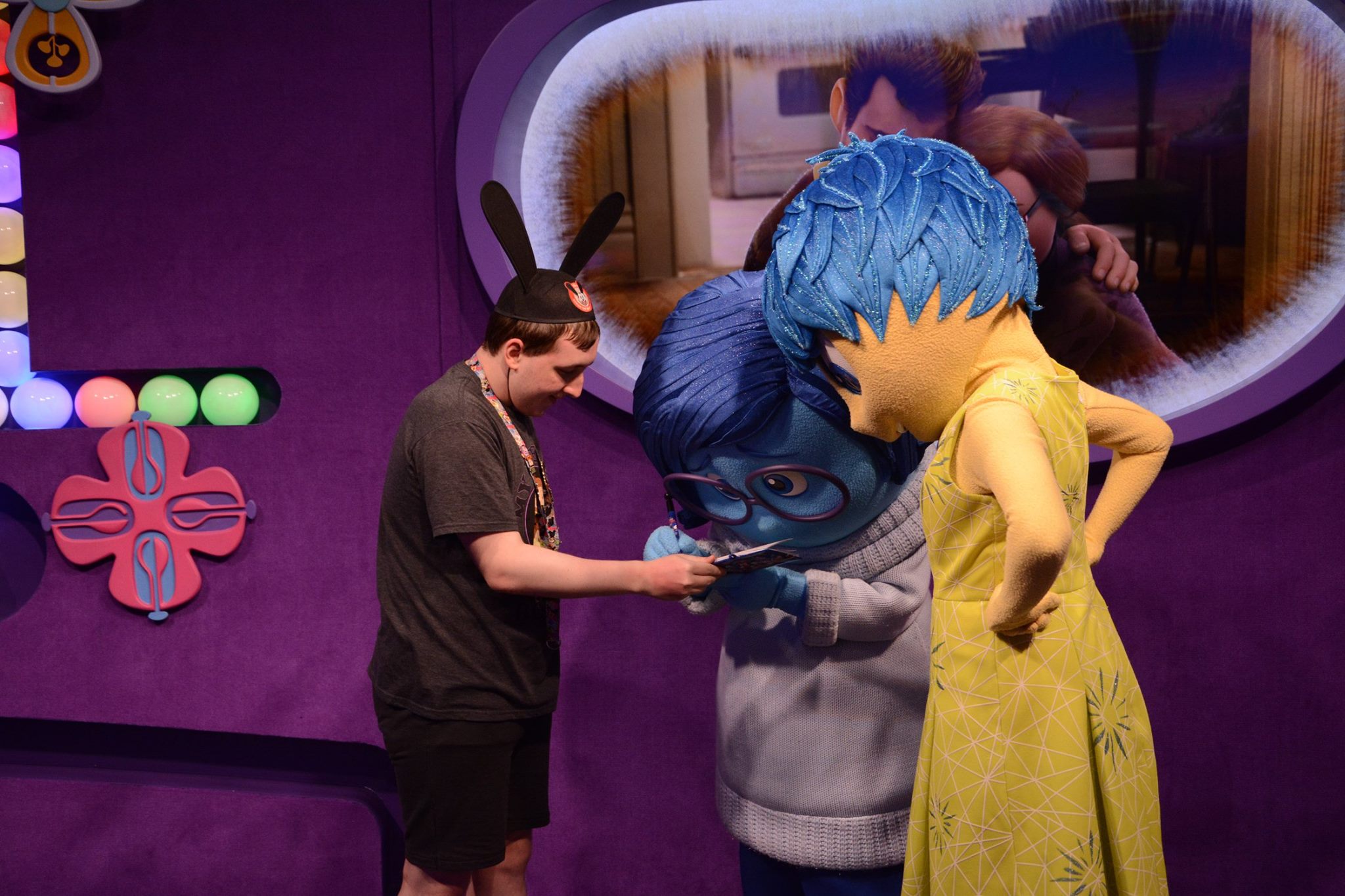 Sadness now signs her signature