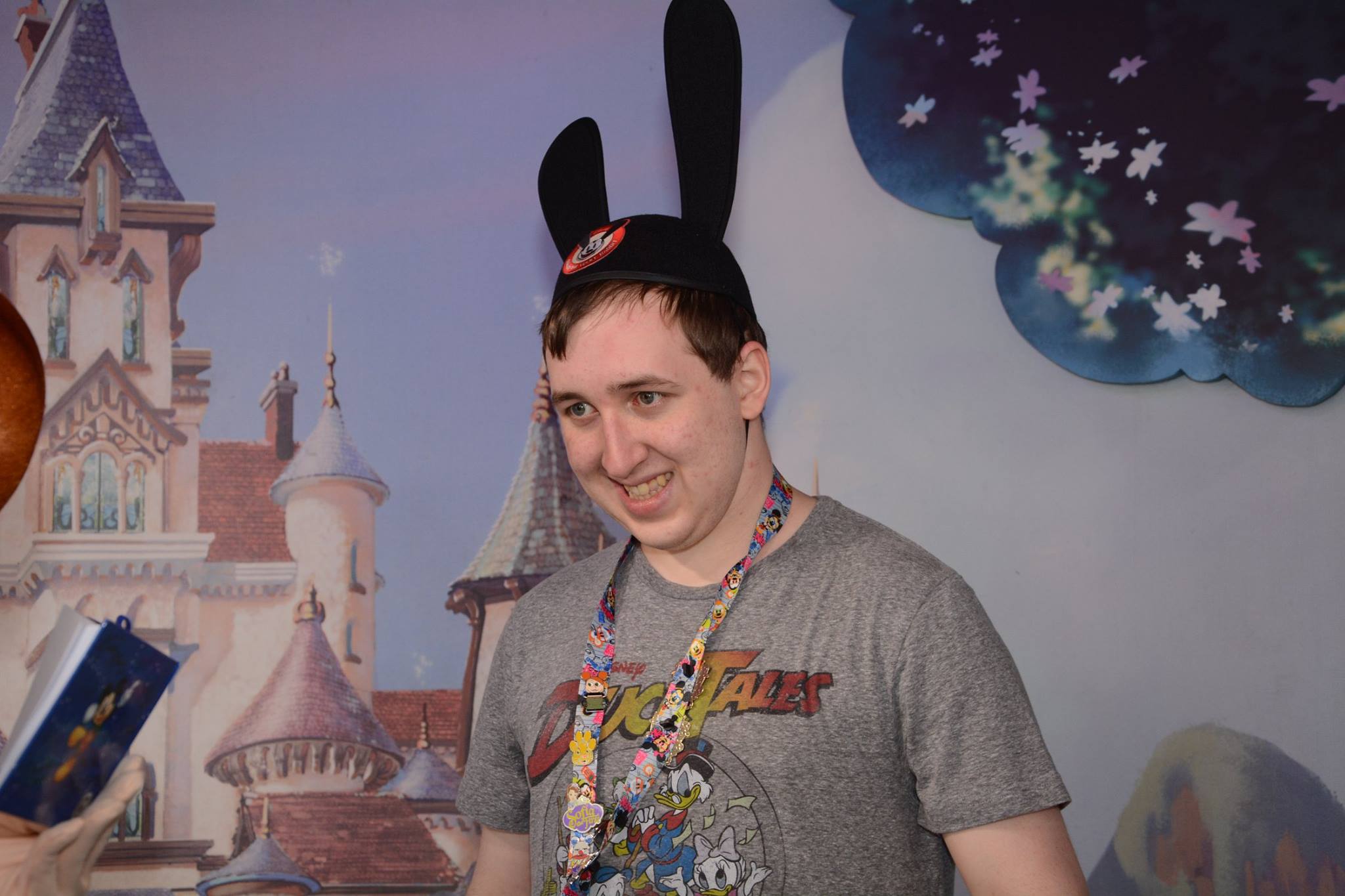 Seeing Sofia signing my book