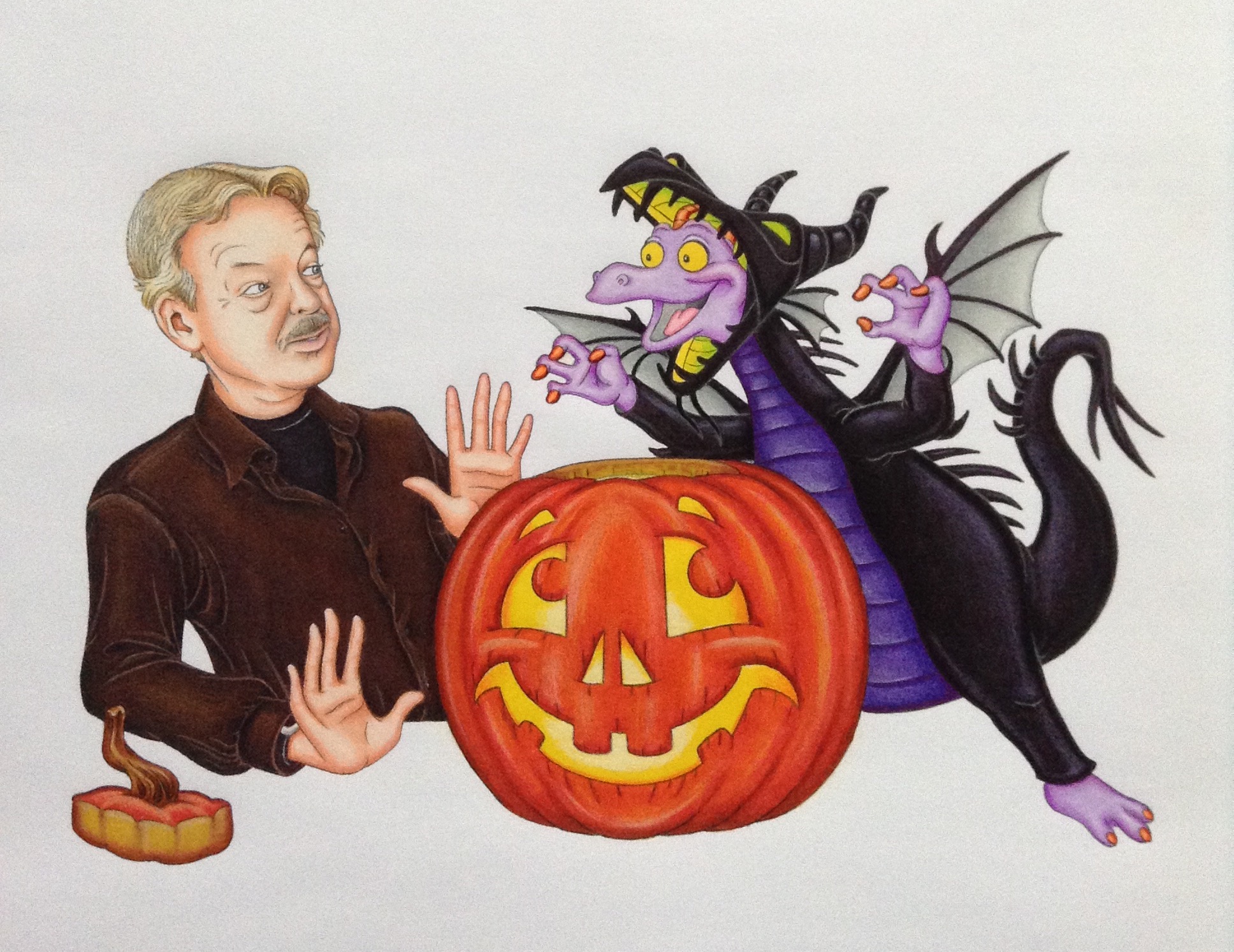 'Spirited Surprise' - Tony Baxter & Figment artwork by Jenn Waitt -