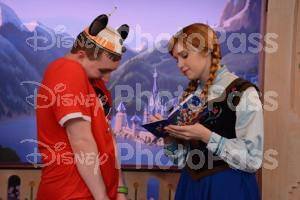 Still Being Cute in Front of Princess Anna