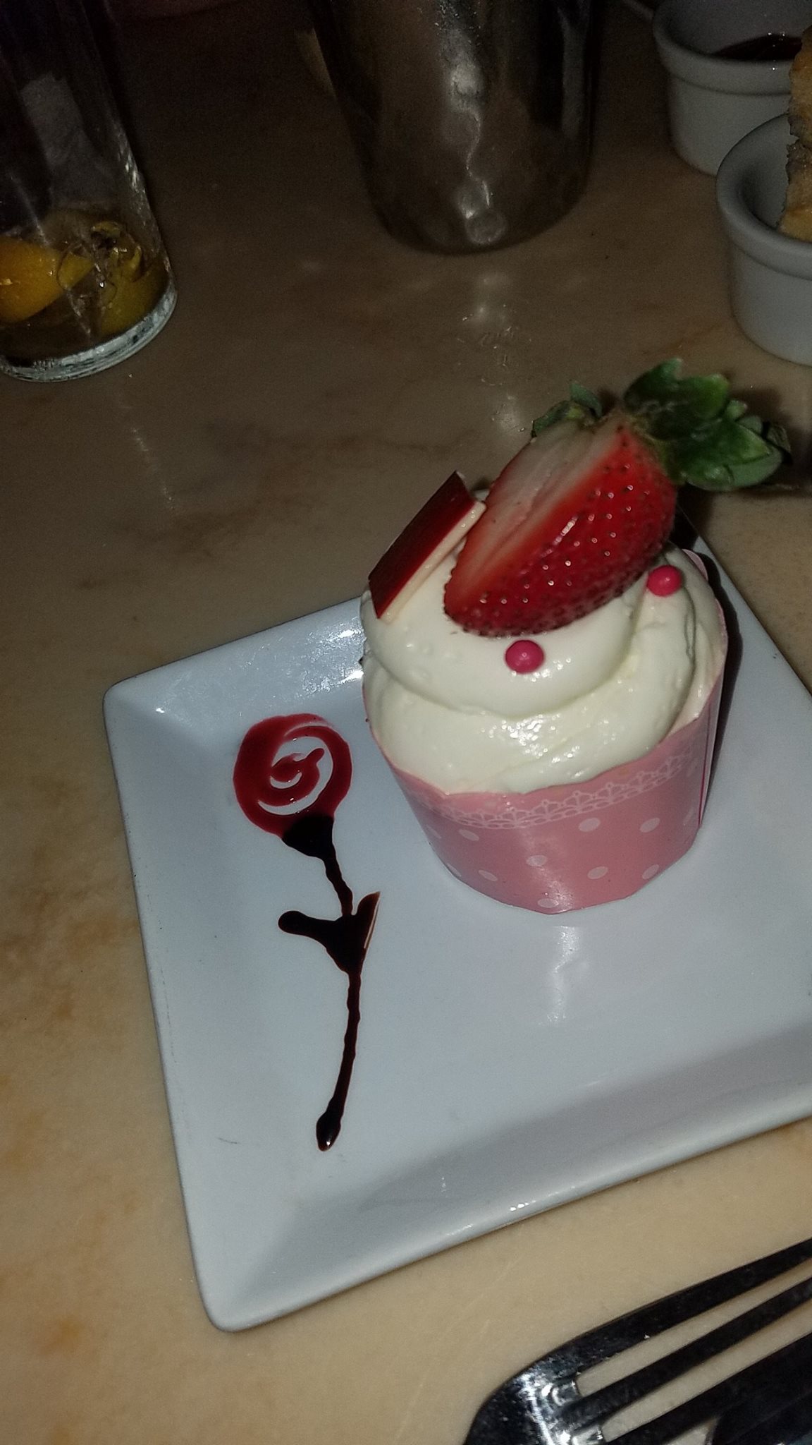 Strawberry Cream Cheese Cake