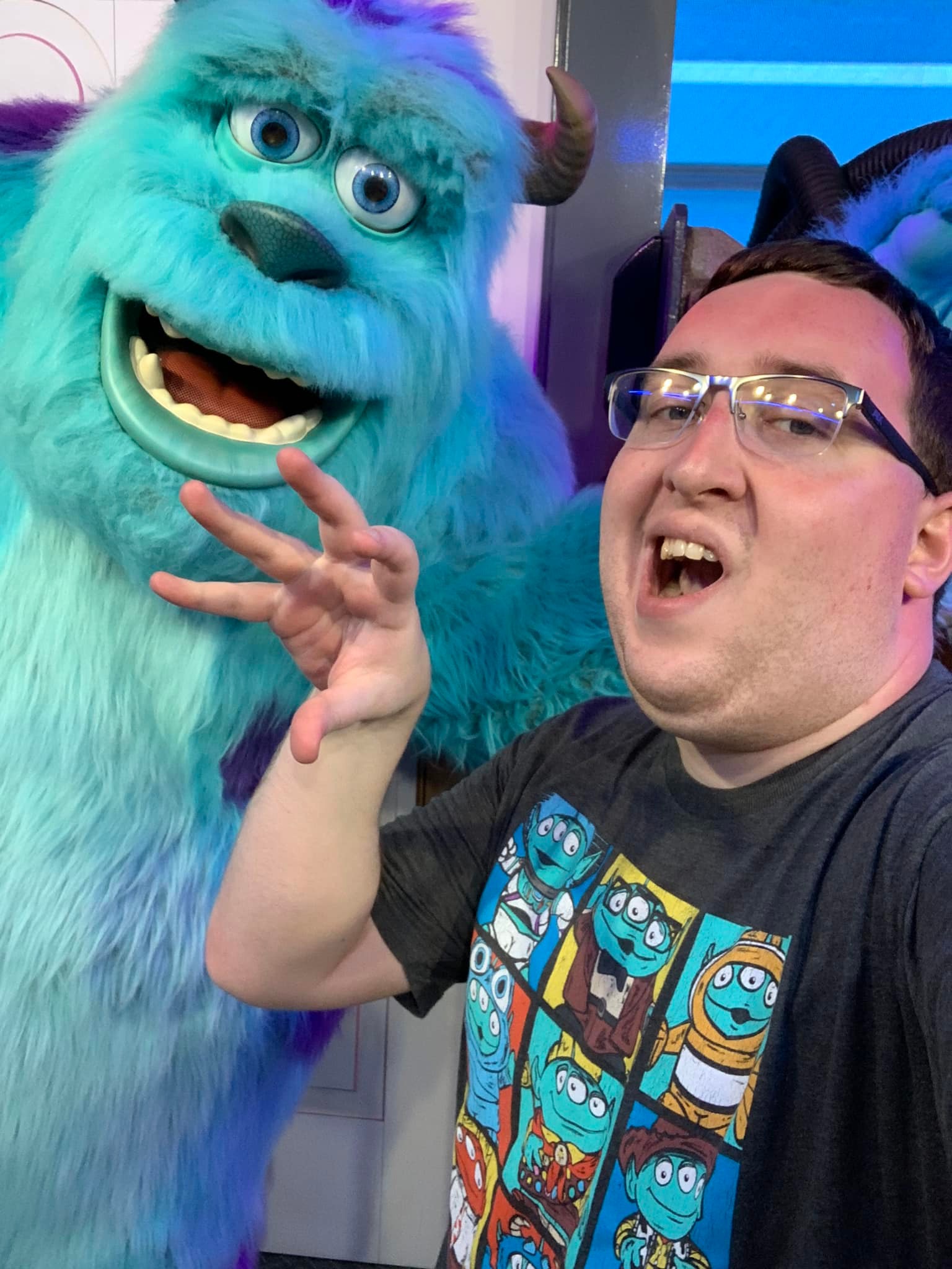 Sulley selfie